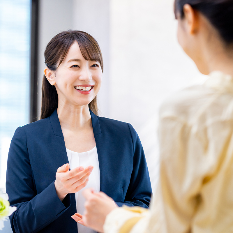 人と人をつなぐ仕事だからできる「寄り添い型」のサポート